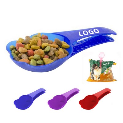 Pet Food Scoop With Clip